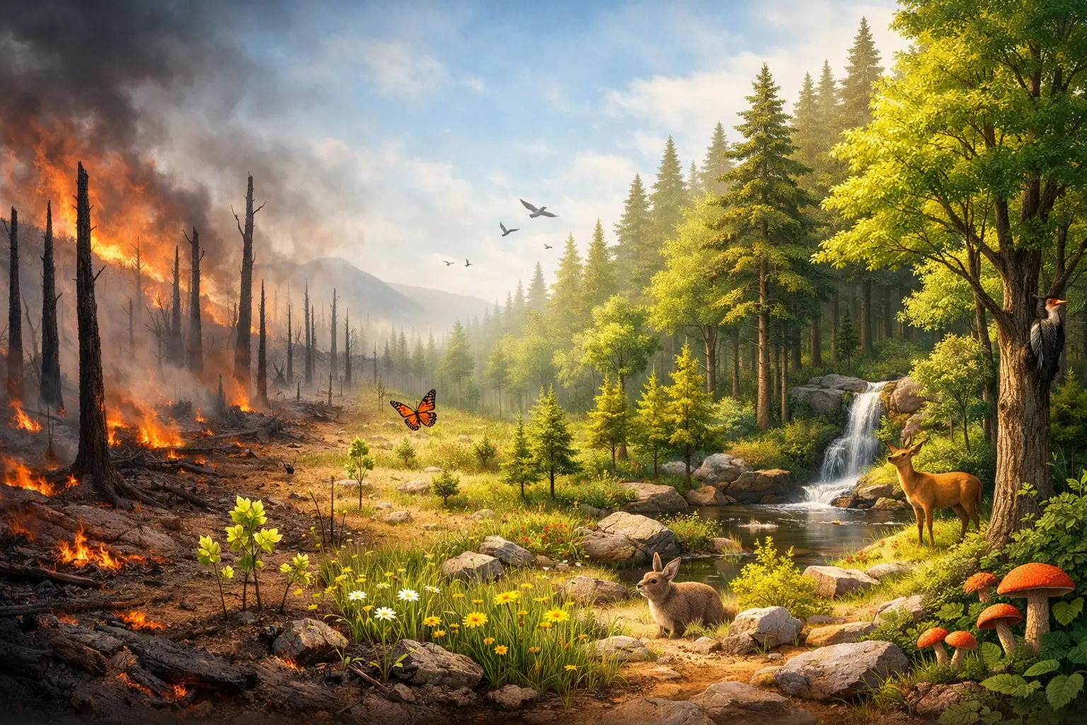 Sucesión Ecológica: Cómo Renace un Bosque